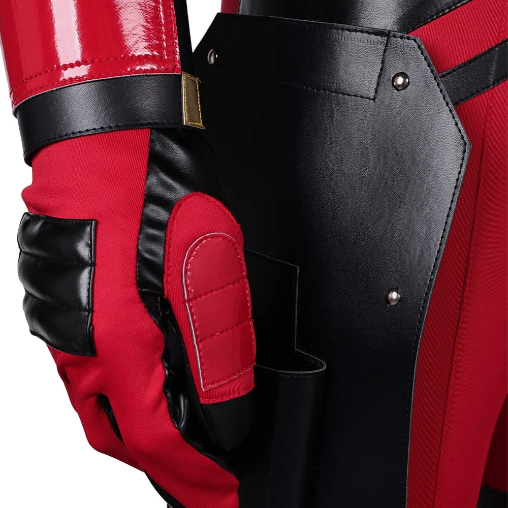 Deadpool & Wolverine(2024) Deadpool Combinaison Rouge Cosplay Costume Ver.3