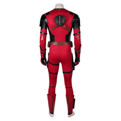 Deadpool & Wolverine(2024) Deadpool Combinaison Rouge Cosplay Costume Ver.3