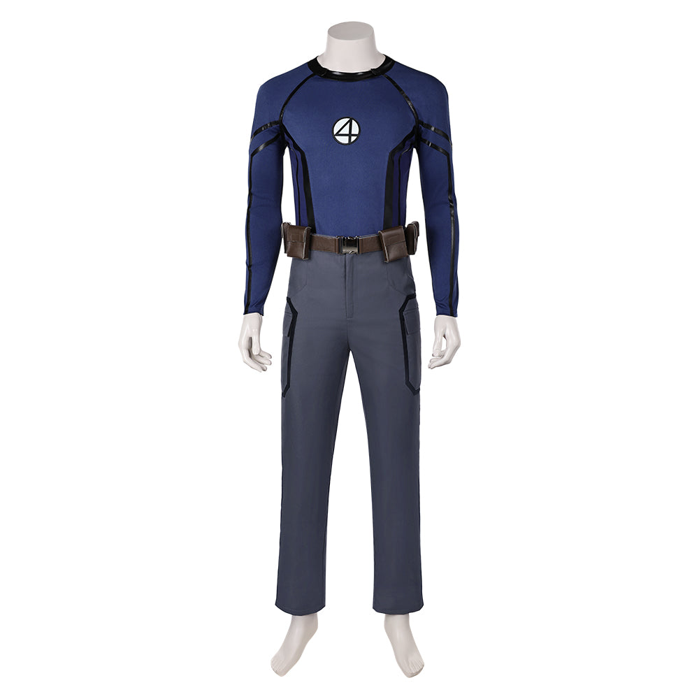 Deadpool & Wolverine(2024) Human Torch Johnny Storm Tenue Bleue Cosplay Costume