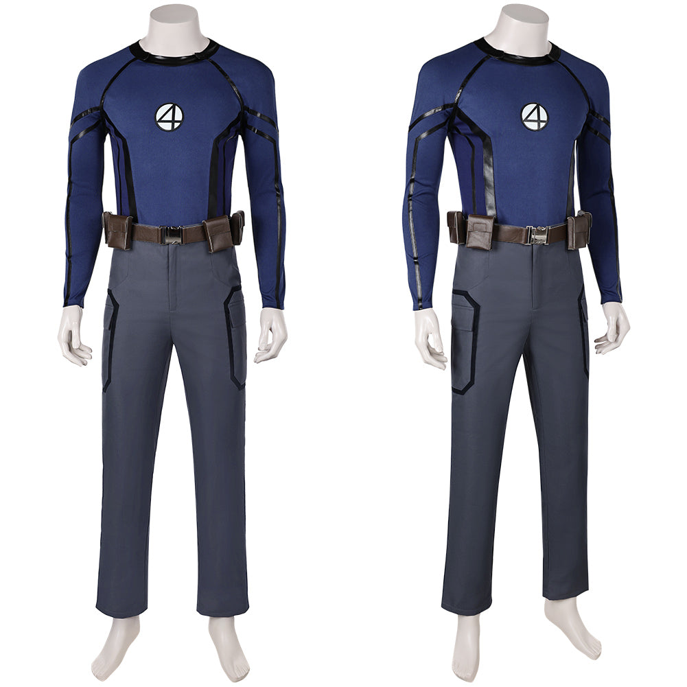 Deadpool & Wolverine(2024) Human Torch Johnny Storm Tenue Bleue Cosplay Costume