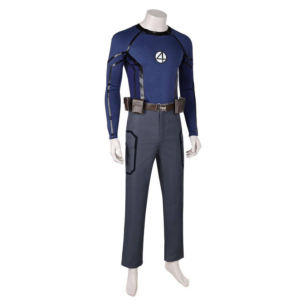 Deadpool & Wolverine(2024) Human Torch Johnny Storm Tenue Bleue Cosplay Costume