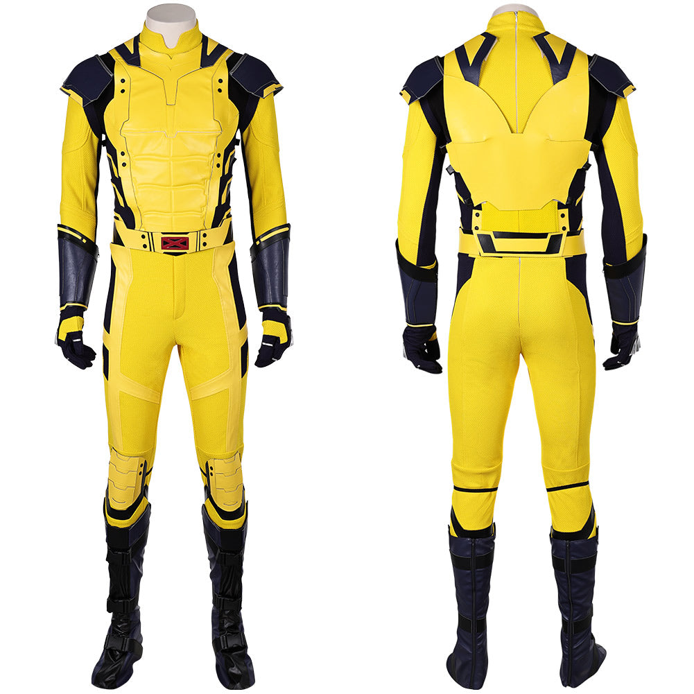 Deadpool & Wolverine(2024) Wolverine Combinaison Jaune Cosplay Costume