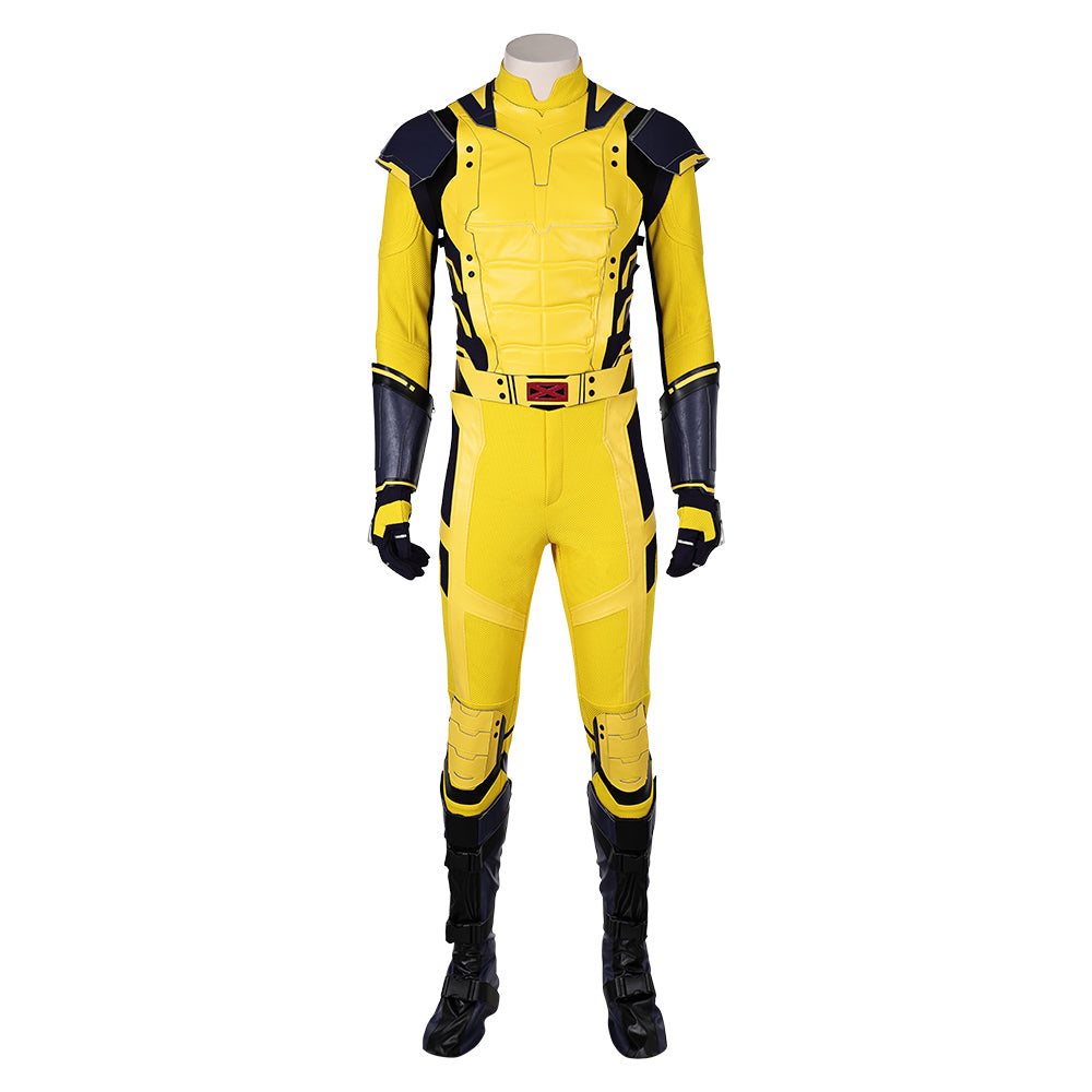 Deadpool & Wolverine(2024) Wolverine Combinaison Jaune Cosplay Costume