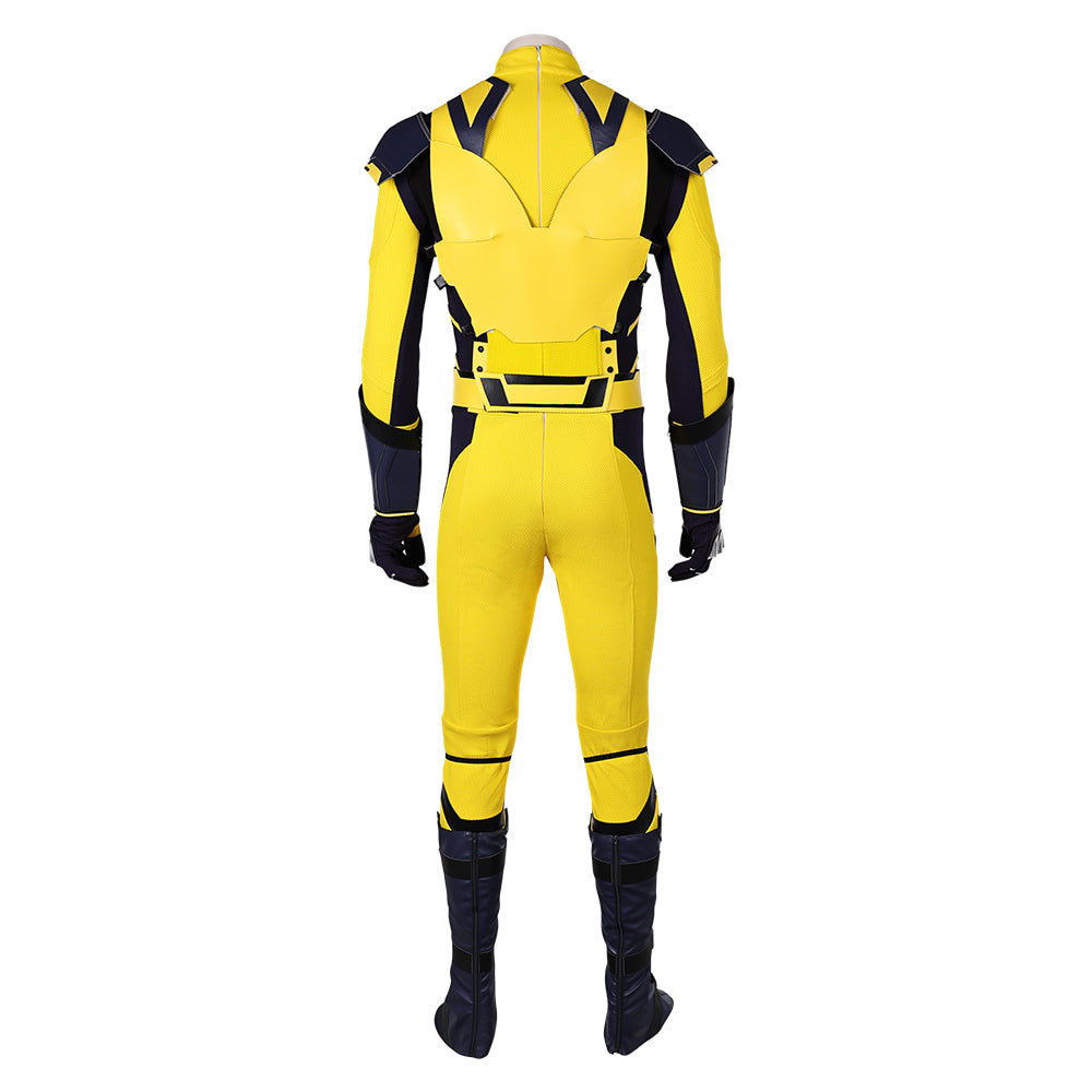 Deadpool & Wolverine(2024) Wolverine Combinaison Jaune Cosplay Costume