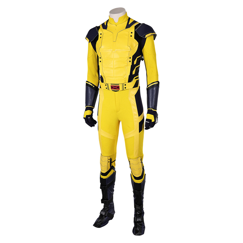 Deadpool & Wolverine(2024) Wolverine Combinaison Jaune Cosplay Costume