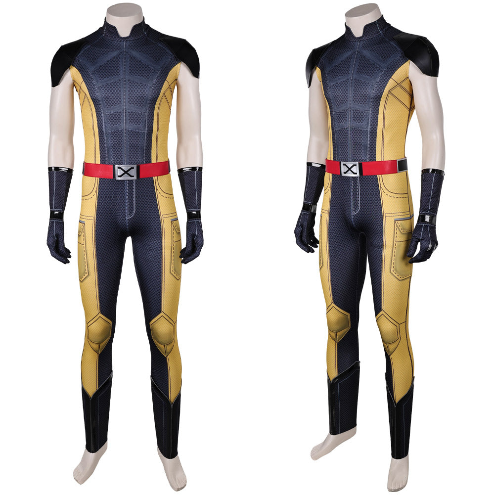 Deadpool & Wolverine(2024) Wolverine Combinaison Noire Cosplay Costume