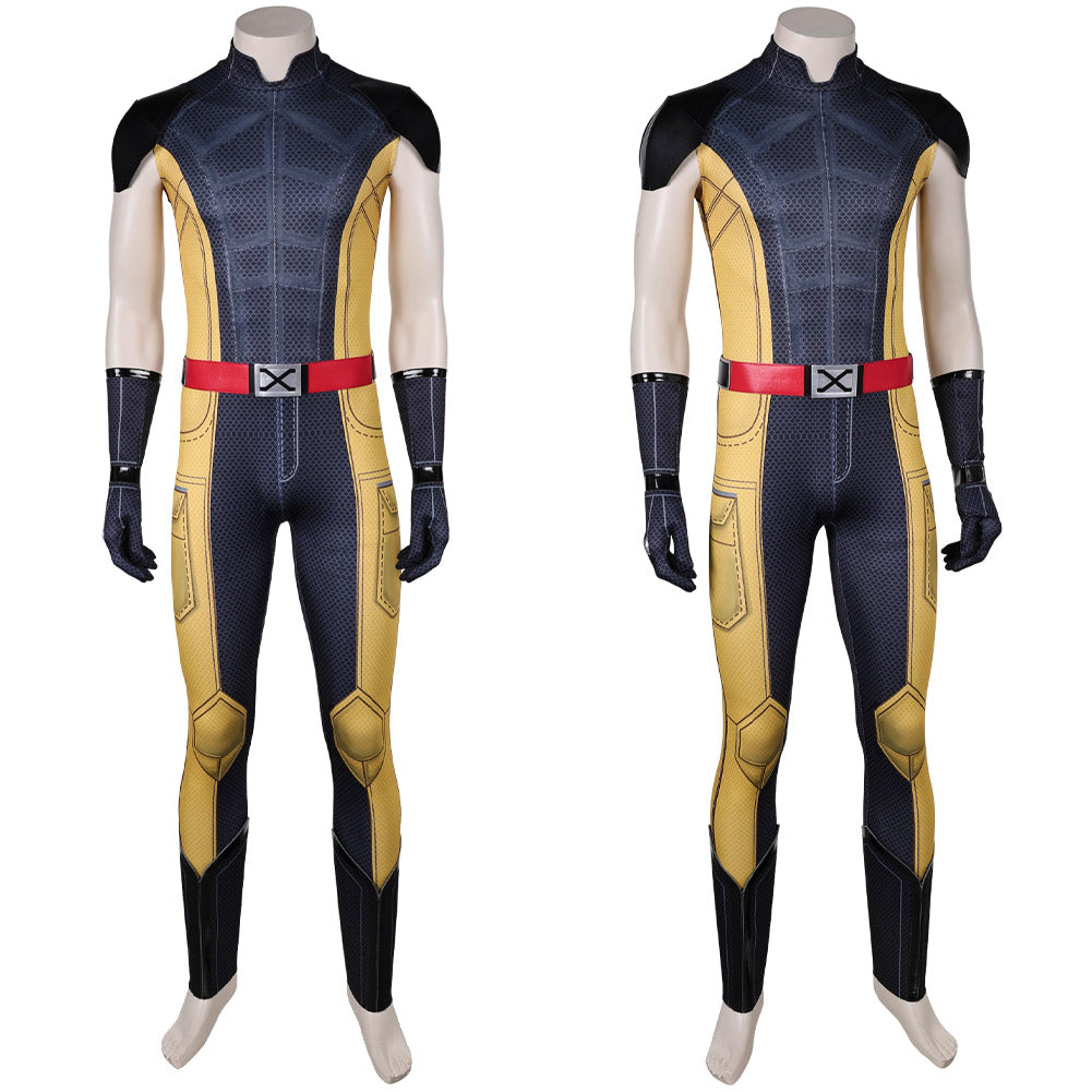 Deadpool & Wolverine(2024) Wolverine Combinaison Noire Cosplay Costume