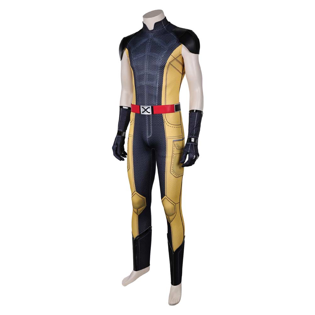 Deadpool & Wolverine(2024) Wolverine Combinaison Noire Cosplay Costume