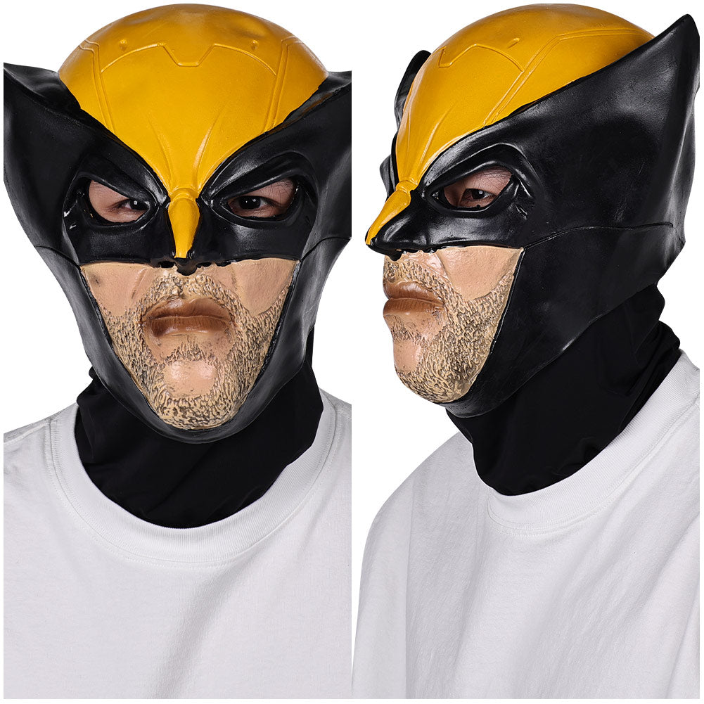 Deadpool & Wolverine(2024) Wolverine Masque en Latex Cosplay Accessoire