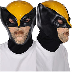 Deadpool & Wolverine(2024) Wolverine Masque en Latex Cosplay Accessoire