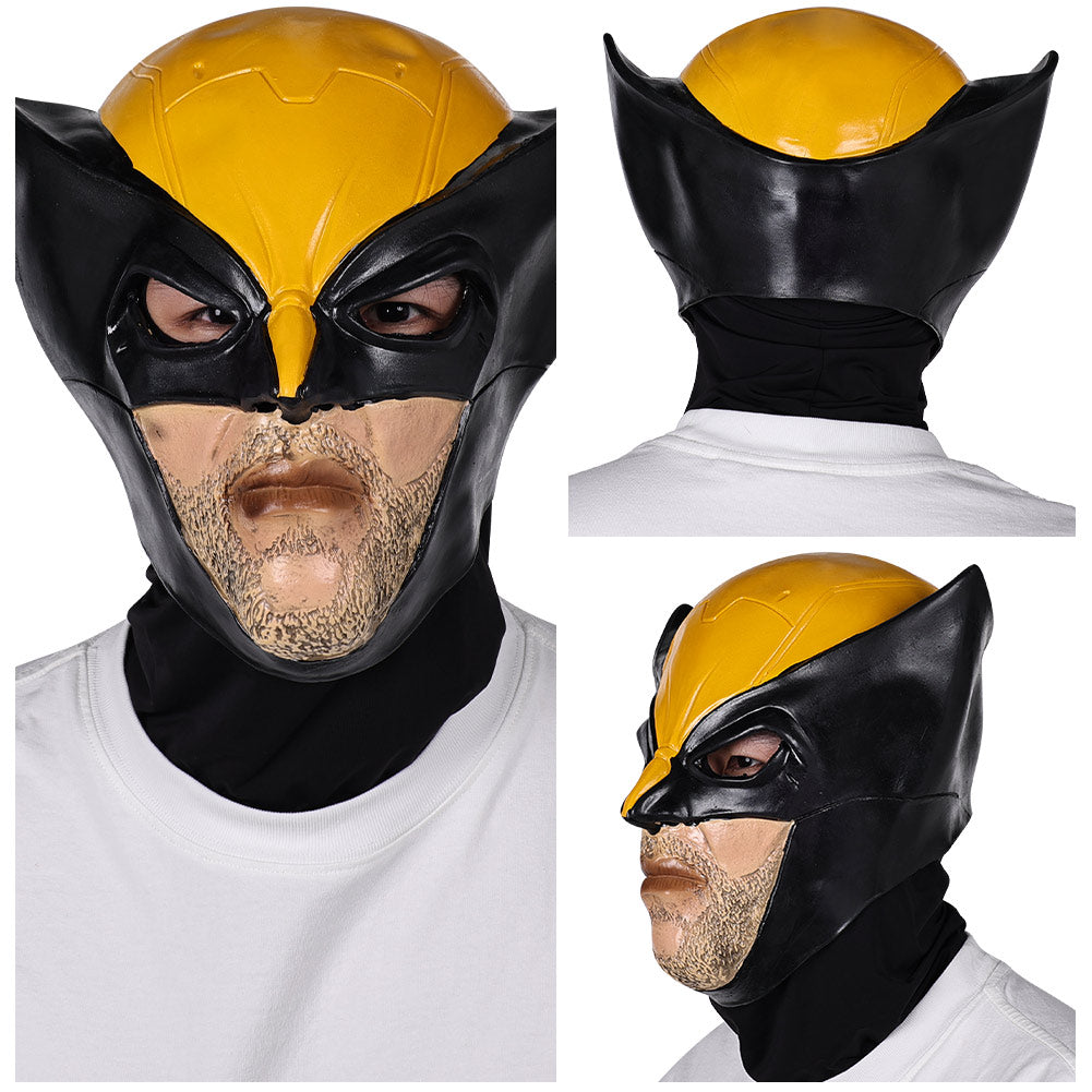 Deadpool & Wolverine(2024) Wolverine Masque en Latex Cosplay Accessoire