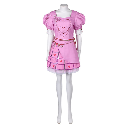 Descendants: L'Ascension de Red(2024) Bridget Robe Rose Cosplay Costume Ver.3