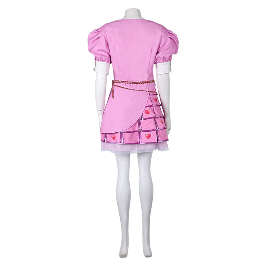 Descendants: L'Ascension de Red(2024) Bridget Robe Rose Cosplay Costume Ver.3