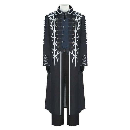 Devil May Cry(2025) Vergil Tenue Noire Cosplay Costume