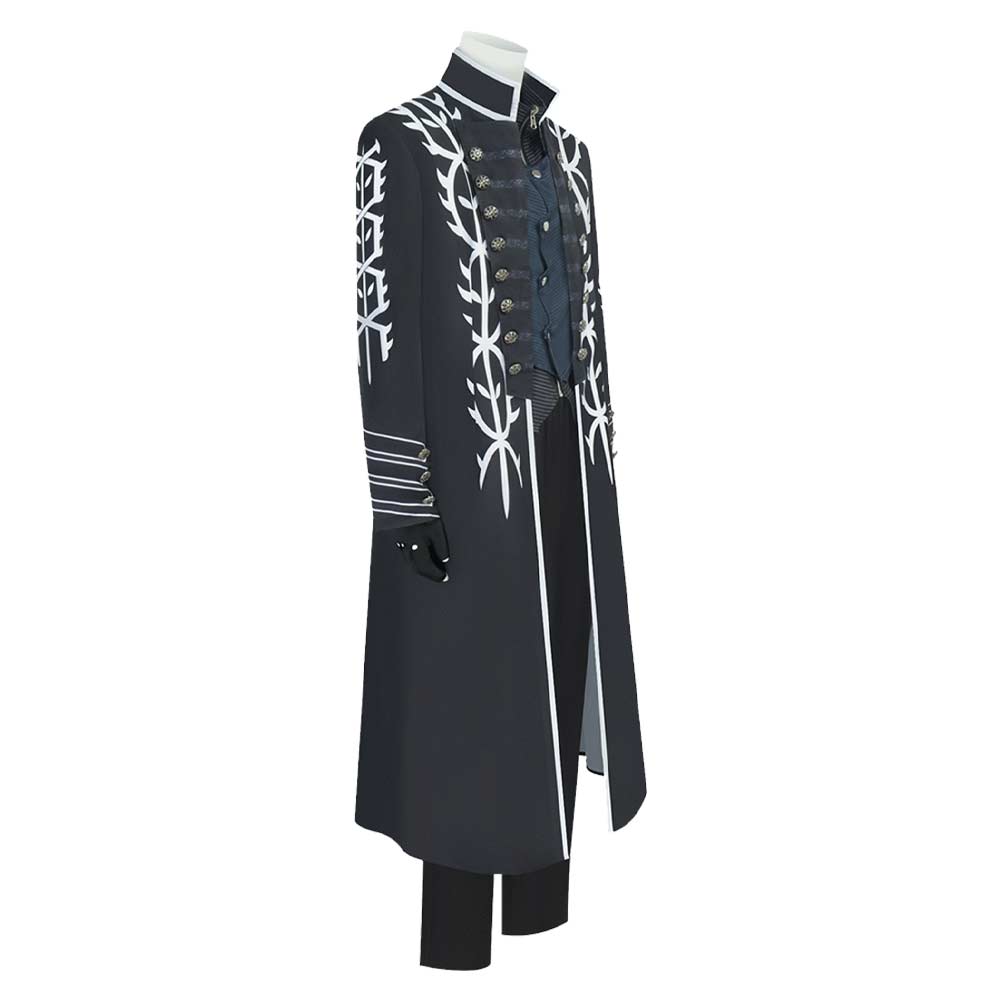 Devil May Cry(2025) Vergil Tenue Noire Cosplay Costume
