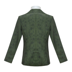 Disco Elysium Harrier Du Bois Veste Verte+Cravate Cosplay Costume