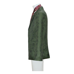 Disco Elysium Harrier Du Bois Veste Verte+Cravate Cosplay Costume