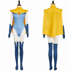Dispatch Blazer Tenue Bleue et Jaune Cosplay Costume