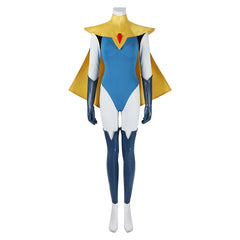 Dispatch Blazer Tenue Bleue et Jaune Cosplay Costume