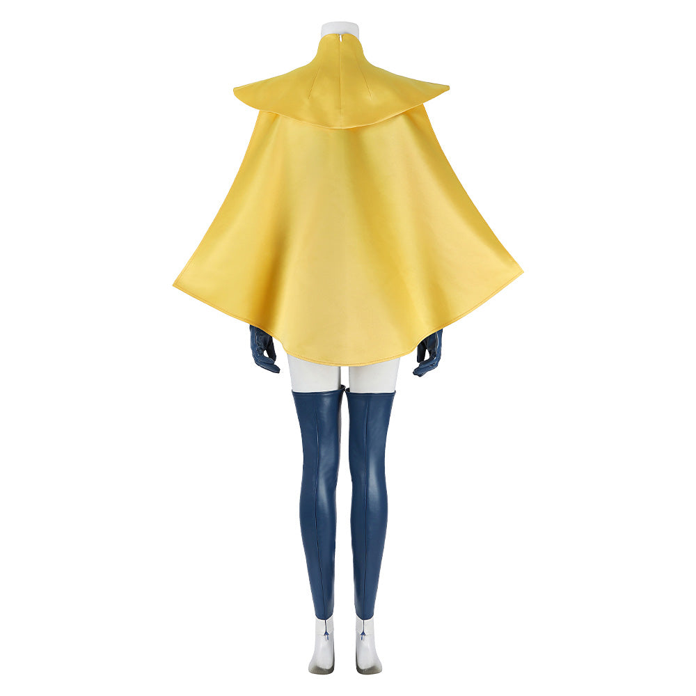 Dispatch Blazer Tenue Bleue et Jaune Cosplay Costume