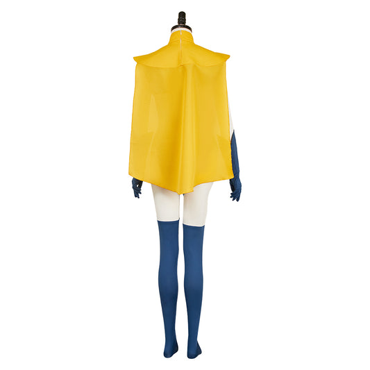 Dispatch Blazer Tenue Bleue et Jaune Cosplay Costume