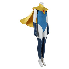 Dispatch Blazer Tenue Bleue et Jaune Cosplay Costume