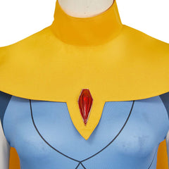 Dispatch Blazer Tenue Bleue et Jaune Cosplay Costume