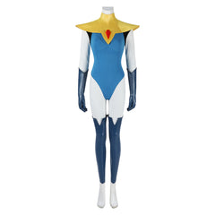 Dispatch Blazer Tenue Bleue et Jaune Cosplay Costume