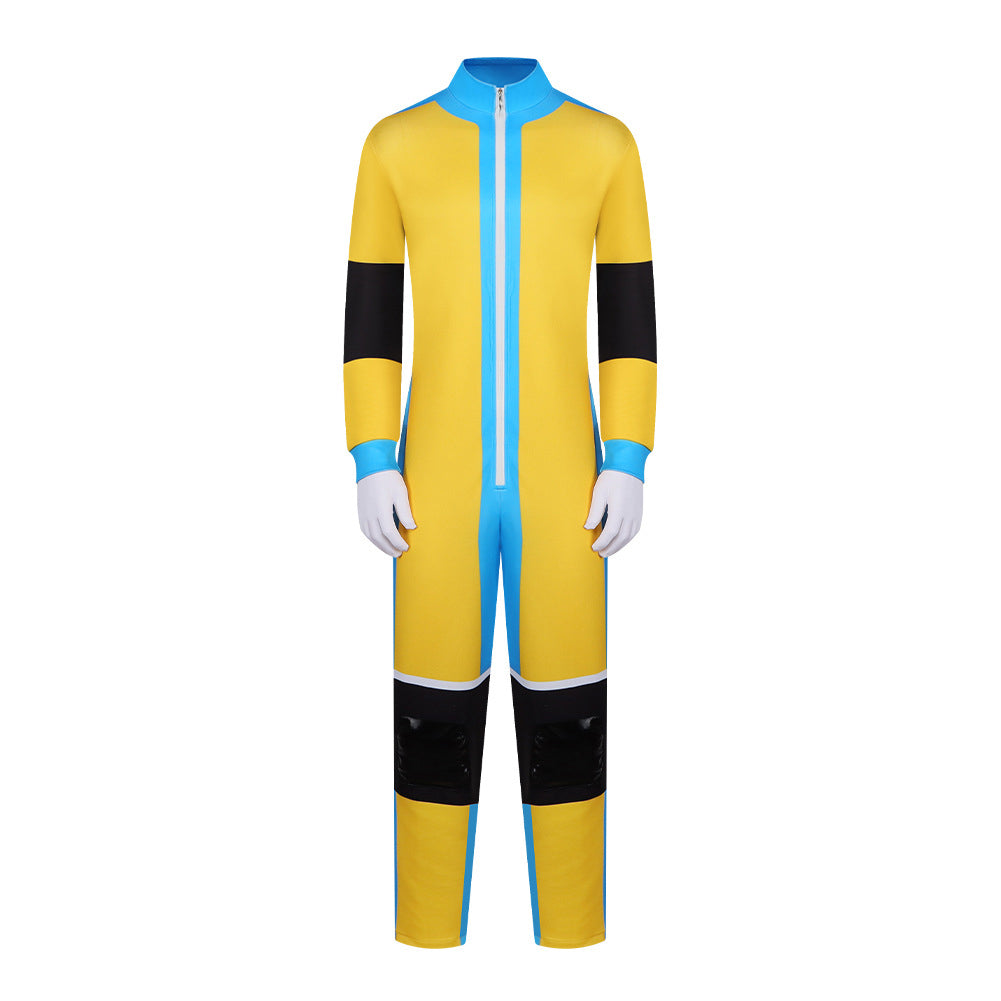 Dispatch Waterboy Combinaison Jaune Cosplay Costume
