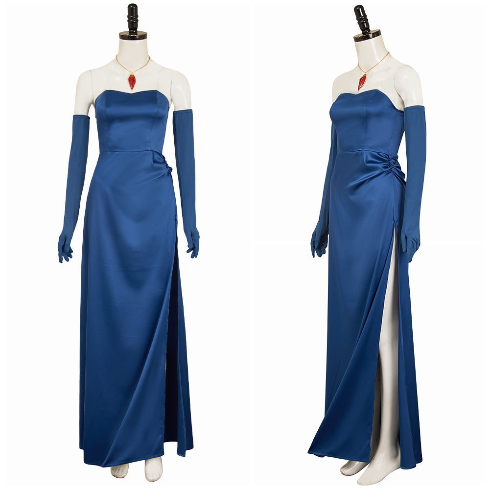 Dispatch(2025) Blazer Robe Bleue Cosplay Costume