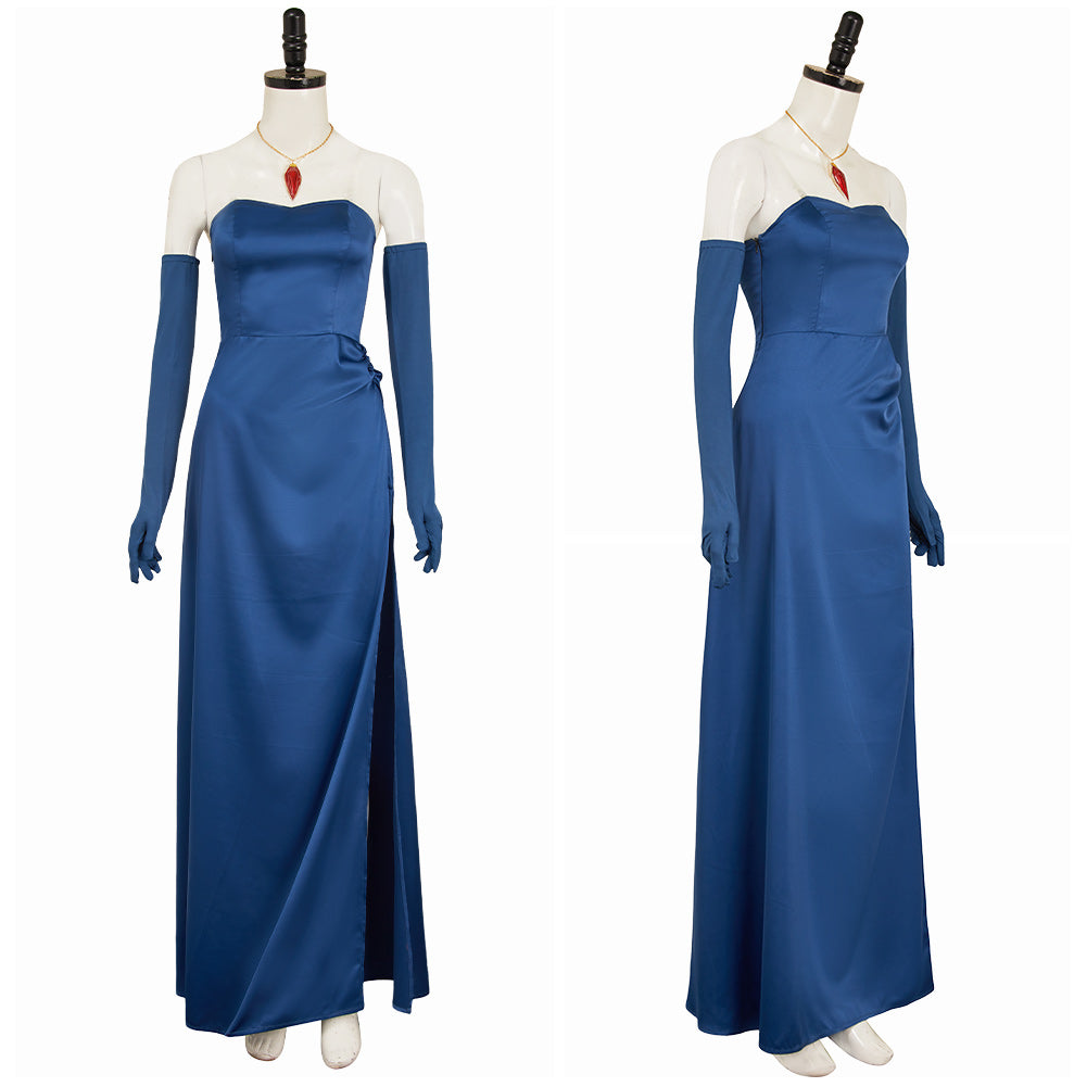 Dispatch(2025) Blazer Robe Bleue Cosplay Costume