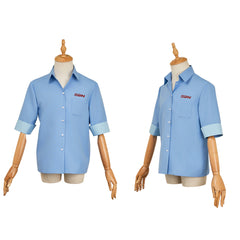 Dispatch(2025) Robert Chemise Bleue Cosplay Costume