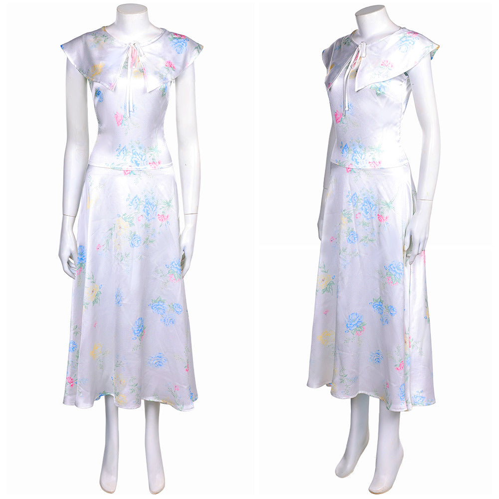 Downton Abbey 3: Le Grand Final(2025) Lady Mary Crawley Robe Blanche Cosplay Costume