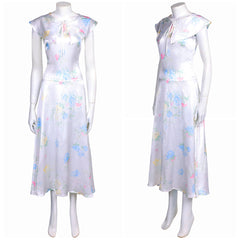 Downton Abbey 3: Le Grand Final(2025) Lady Mary Crawley Robe Blanche Cosplay Costume