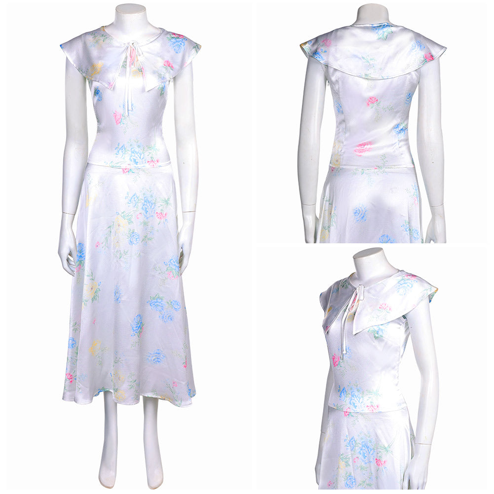 Downton Abbey 3: Le Grand Final(2025) Lady Mary Crawley Robe Blanche Cosplay Costume