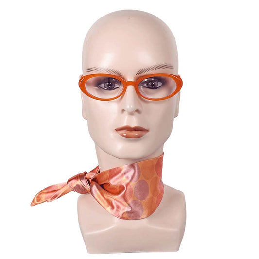 Dream Productions(2024) Paula Persimmon Lunettes+Foulard Orange Cosplay Accessoire