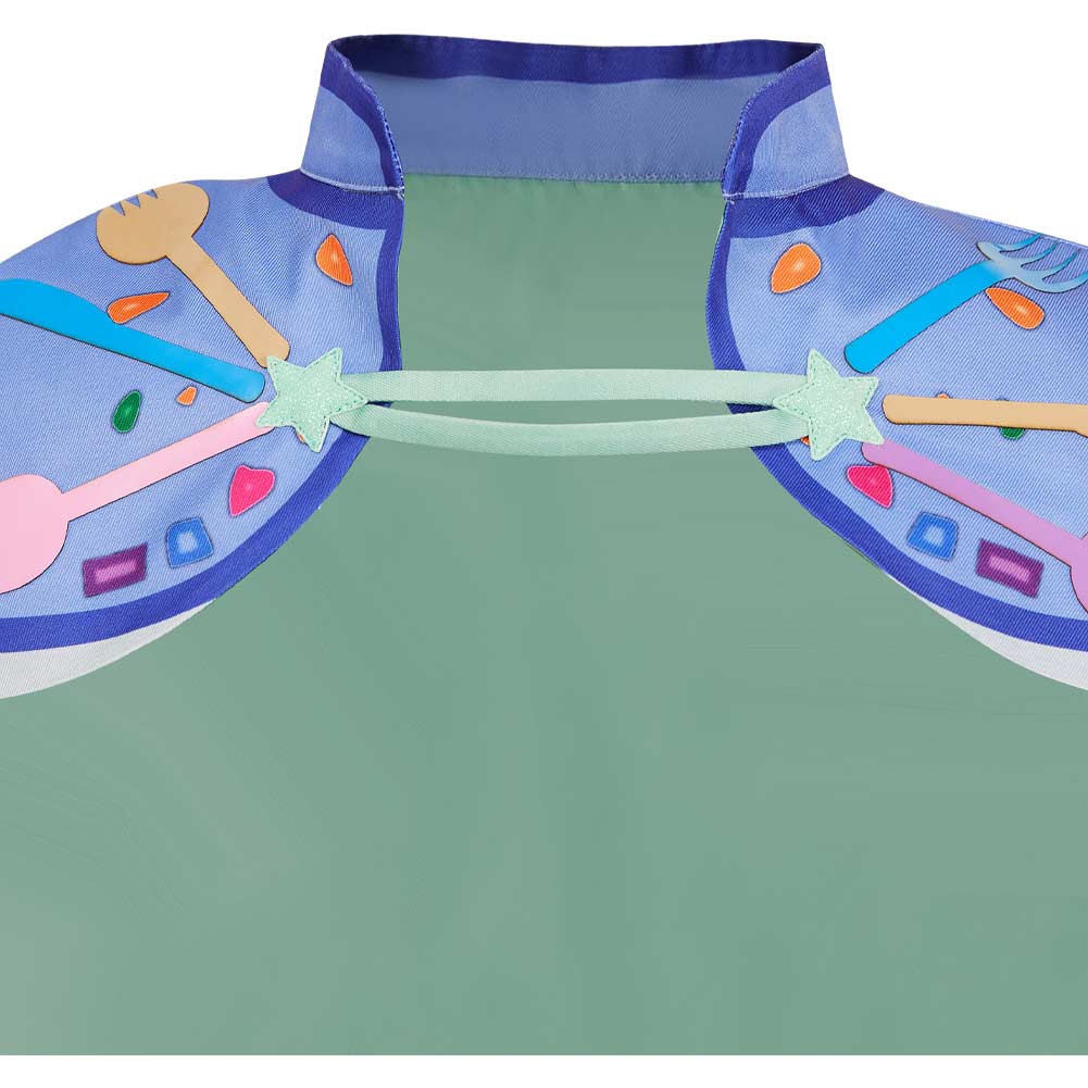 Elio(2025) Adulte Elio Ensemble T-shirt + Cape Étoiles Bleues Cosplay Costume