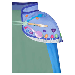 Elio(2025) Adulte Elio Ensemble T-shirt + Cape Étoiles Bleues Cosplay Costume