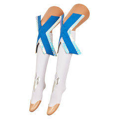 Emma Frost Tenue Bleue et Blanche Cosplay Costume