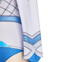 Emma Frost Tenue Bleue et Blanche Cosplay Costume