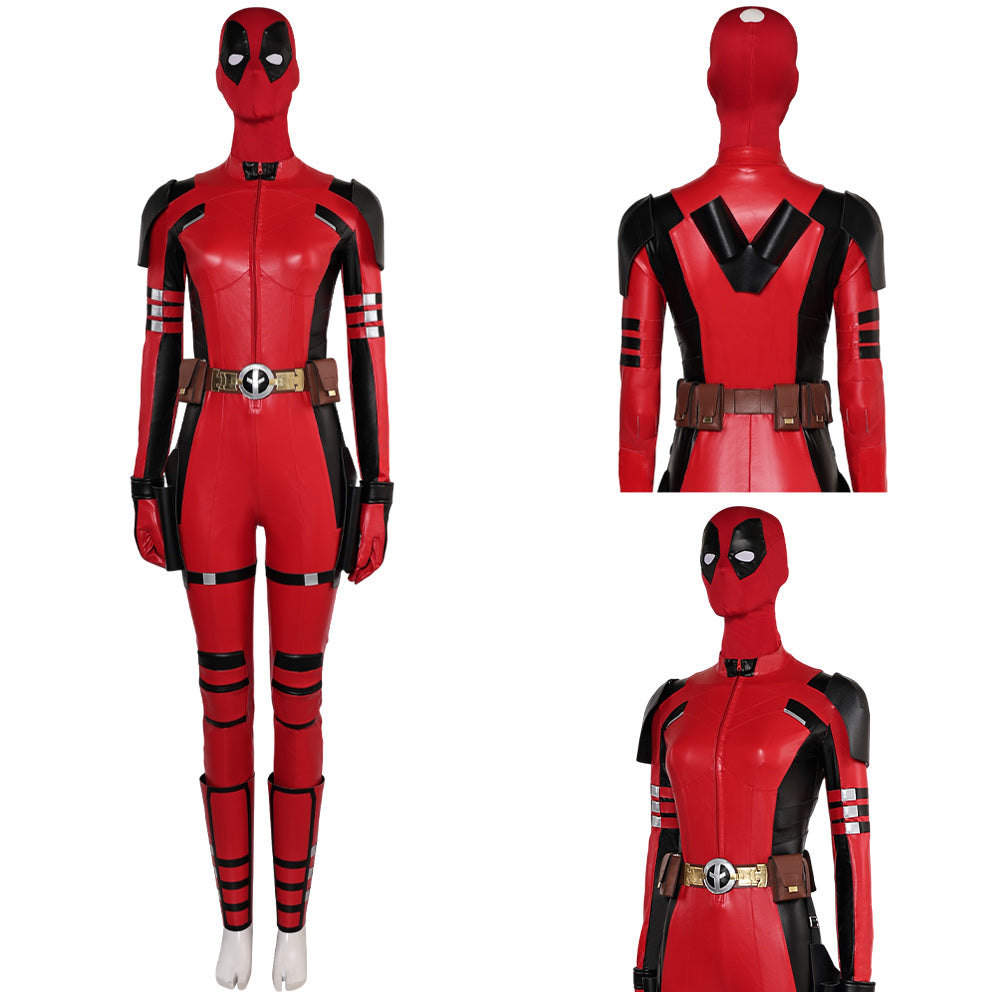 Enfant Deadpool & Wolverine(2024) Ladypool Cosplay Costume