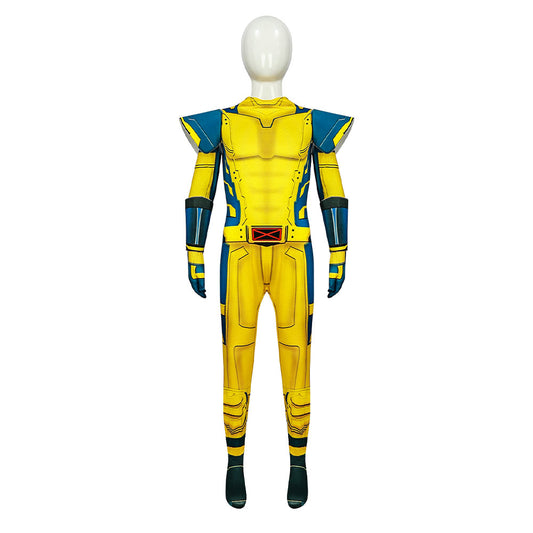 Enfant Deadpool & Wolverine(2024) Wolverine Combinaison Cosplay Costume