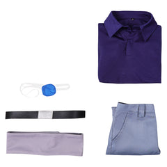 Enfant Elio(2025) Elio Tenue Bleue Cosplay Costume