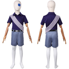 Enfant Elio(2025) Elio Tenue Bleue Cosplay Costume