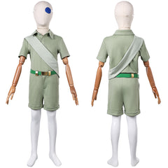 Enfant Elio(2025) Elio Tenue Verte Cosplay Costume
