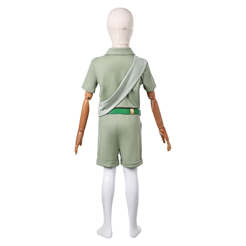 Enfant Elio(2025) Elio Tenue Verte Cosplay Costume