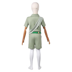 Enfant Elio(2025) Elio Tenue Verte Cosplay Costume
