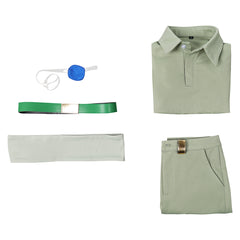Enfant Elio(2025) Elio Tenue Verte Cosplay Costume
