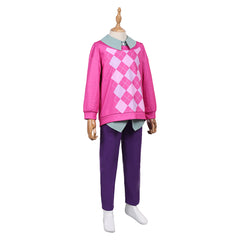 Enfant Kpop Demon Hunters(2025) Baby Saja Tenue Rose Sans Chapeau Cosplay Costume