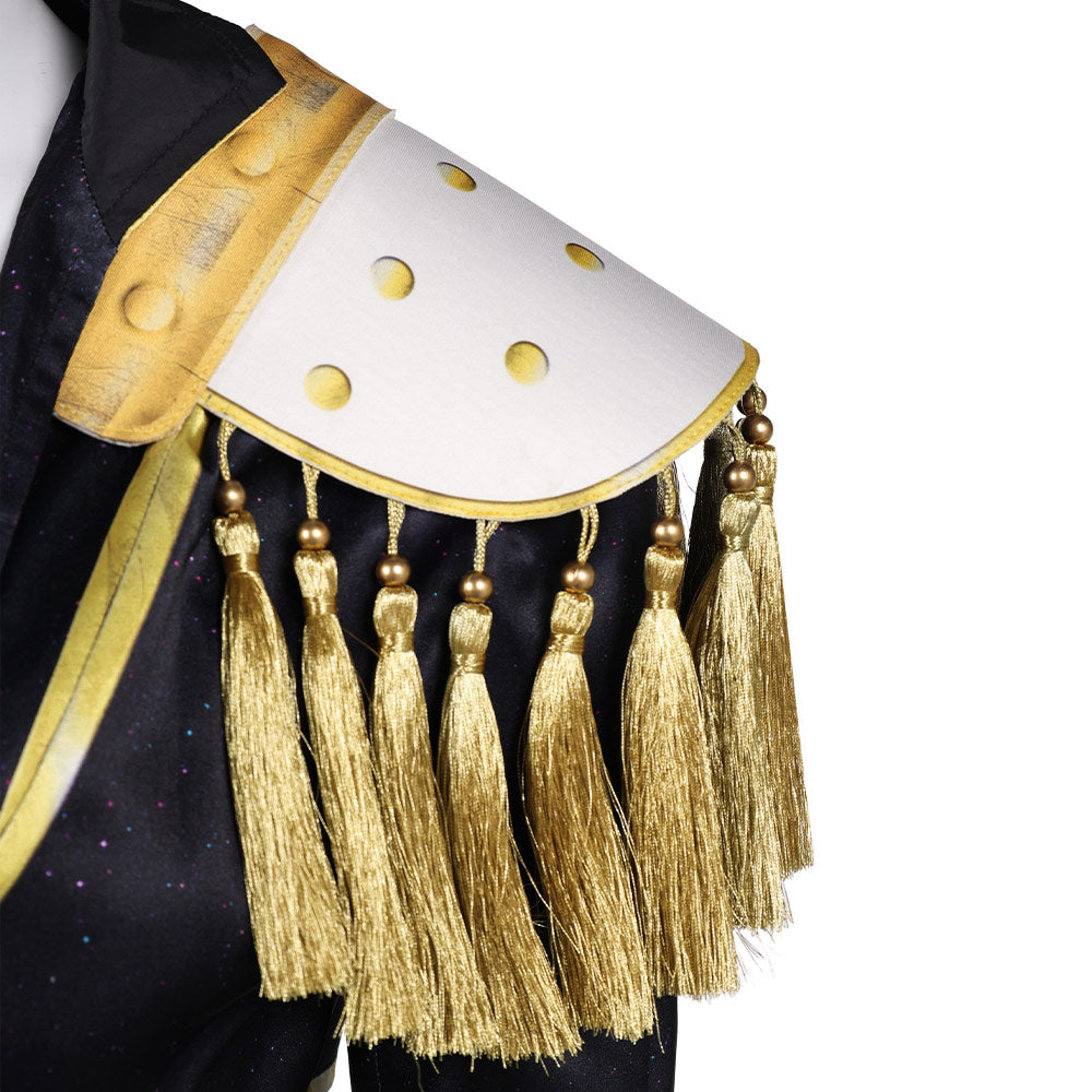 Enfant KPop Demon Hunters(2025) Huntrix Mira Golden Tenue Cosplay Costume